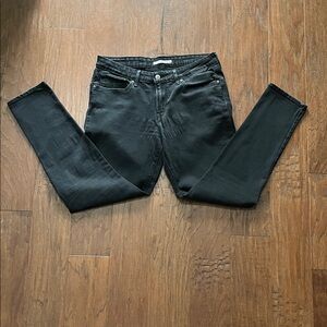 Levi's Black Women's 711 Skinny Jeans (32)